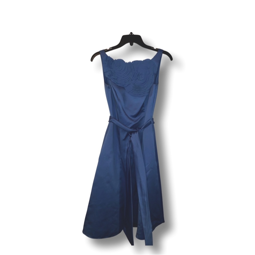 Cornflower Blue Floral Top Dress by David’s Bridal